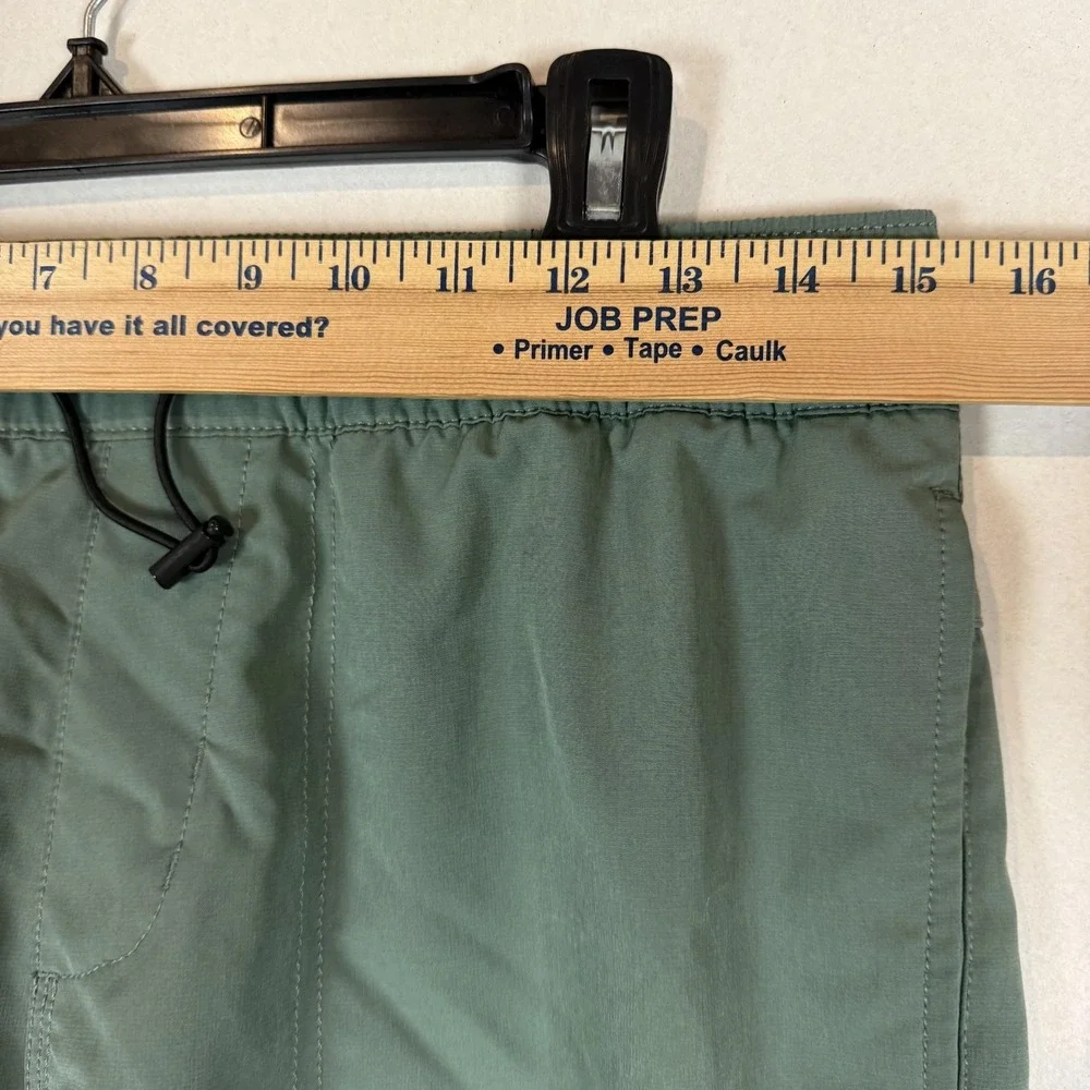 Billabong Shorts Mens Small Green Swim Trunks Lined Elastic Waist Pockets Mesh